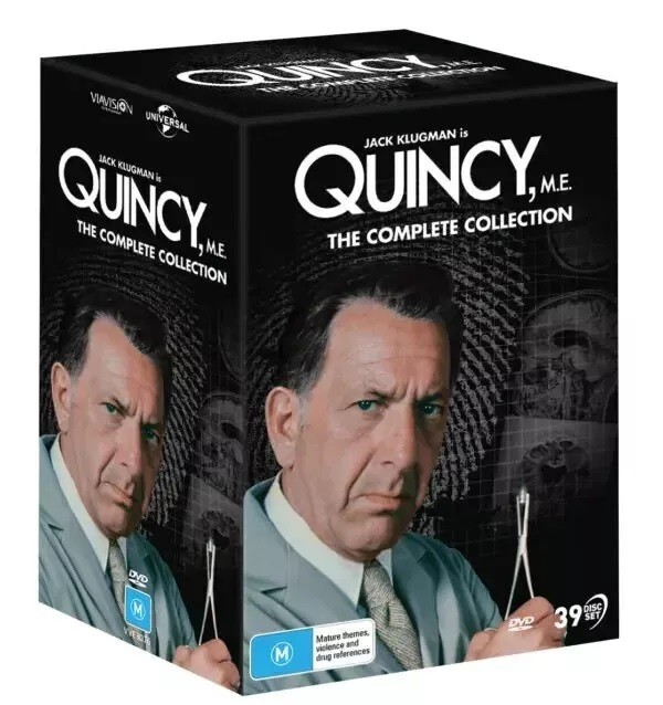 QUINCY, M.E. The Complete Series Collection 39 DVD Set NEW (USA Compatible)