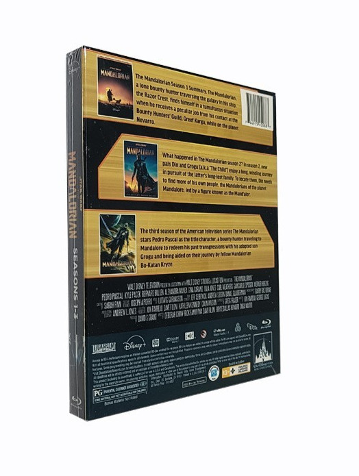 The Mandalorian TV-Series Seasons 1-3 Blu-ray(Box-set ) New + Free Shipping
