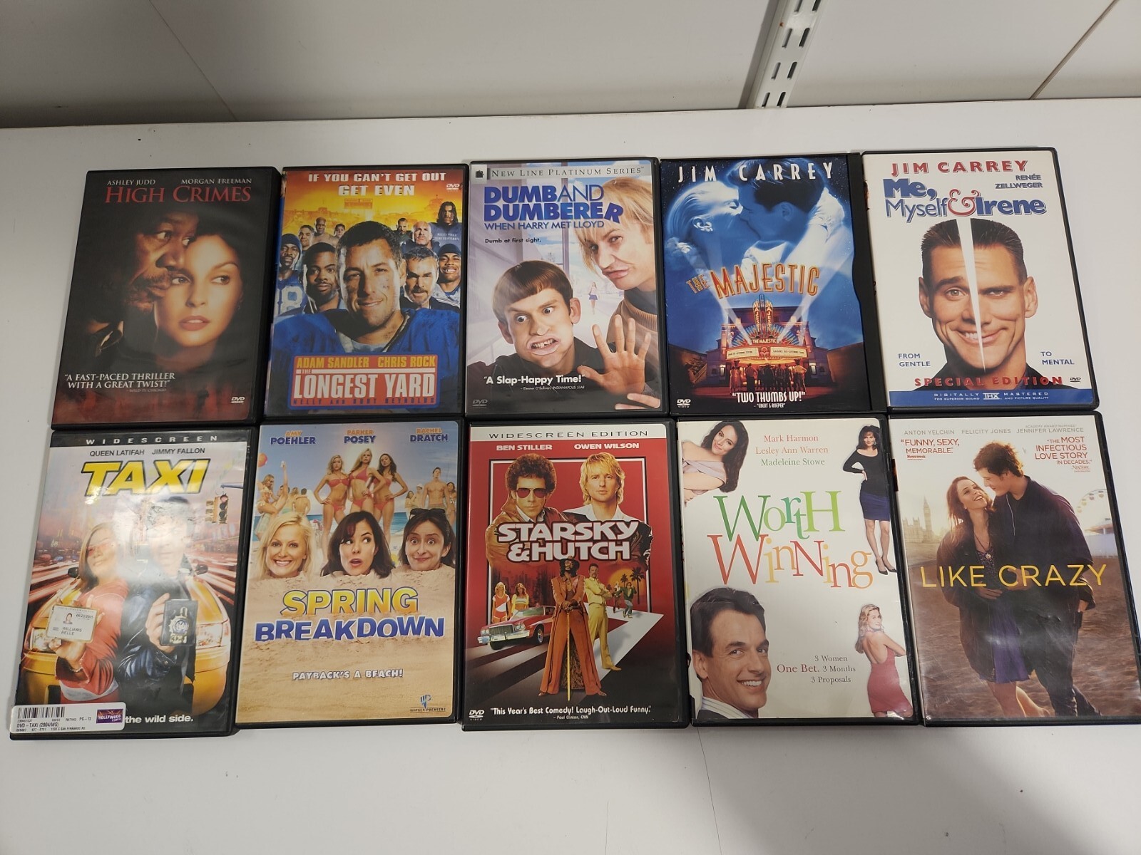 Lot Of 10 Comedy DVDs DVD Lot Various Titles All Tested Work