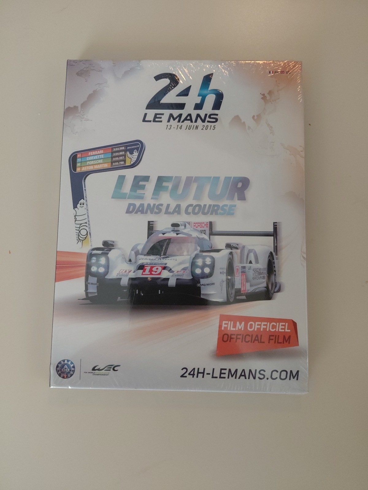 Brand New / Sealed 24 H Le Mans Official Film DVD 2015 Porsche FIA WEC FREE SHIP