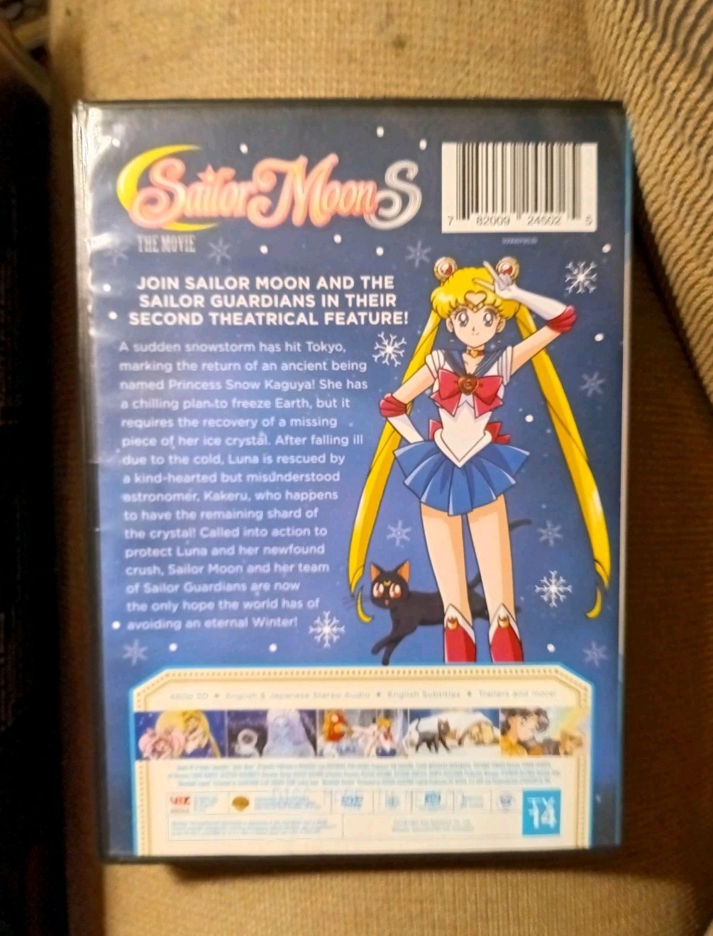 Sailor Moon S: The Movie (DVD, 1994) Viz Media – Anime