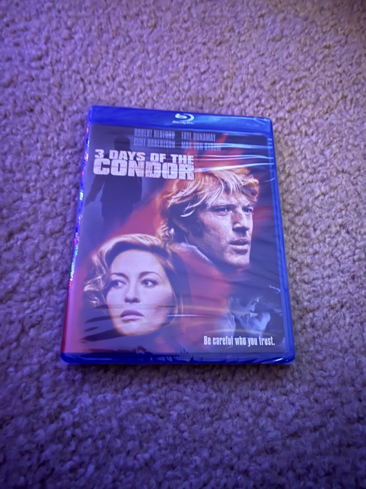Robert Redford ‘3 Days Of The Condor’ Sealed New Blu-Ray OOP