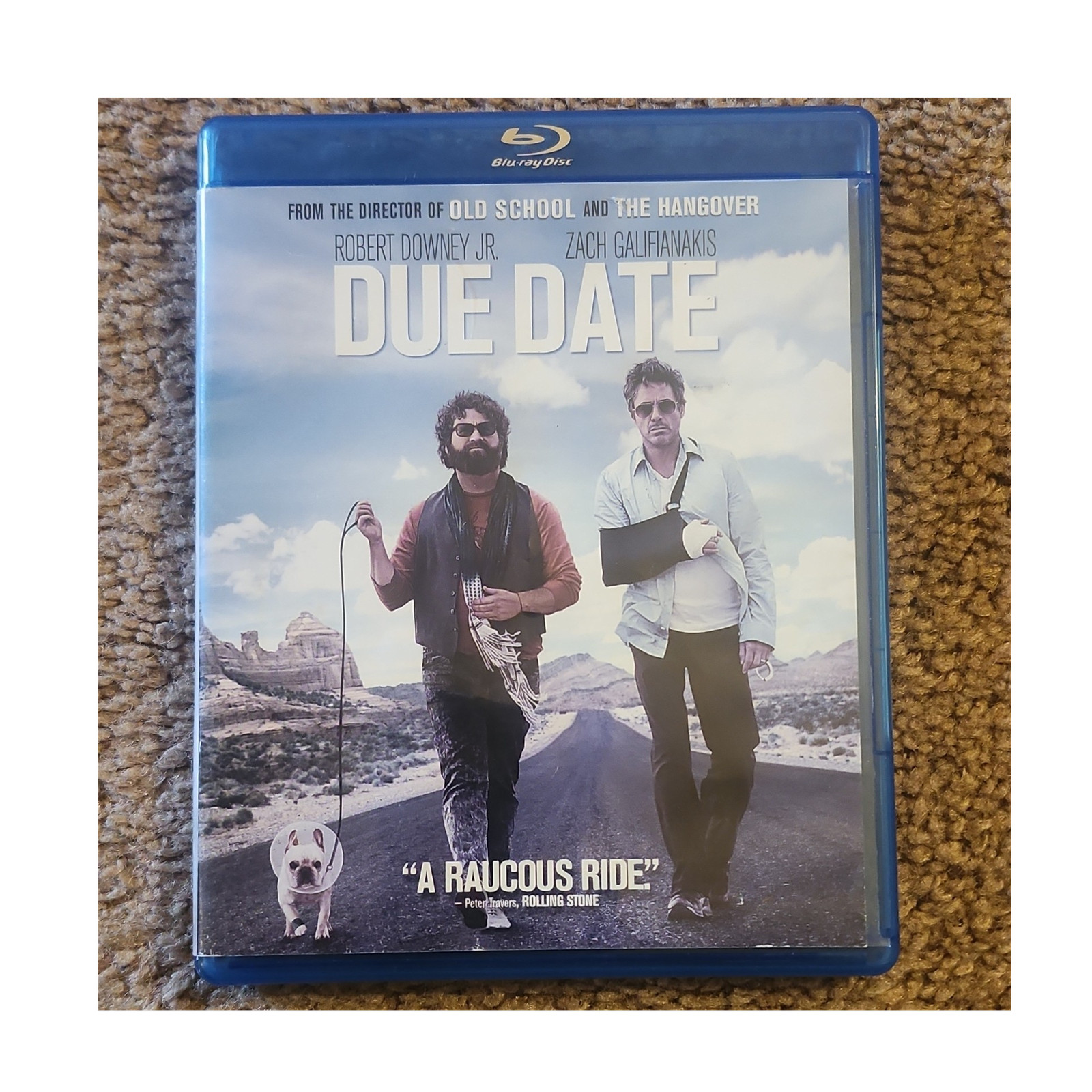 Warner Bros Due Date Blu-ray R 2010 95 Min Downey Jr Galifianakis Gag Reel