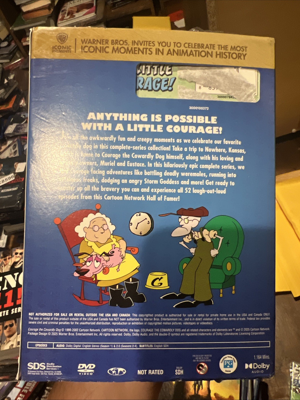 Cartoon Network Courage the Cowardly Dog: The Complete Series W/ Slipcover