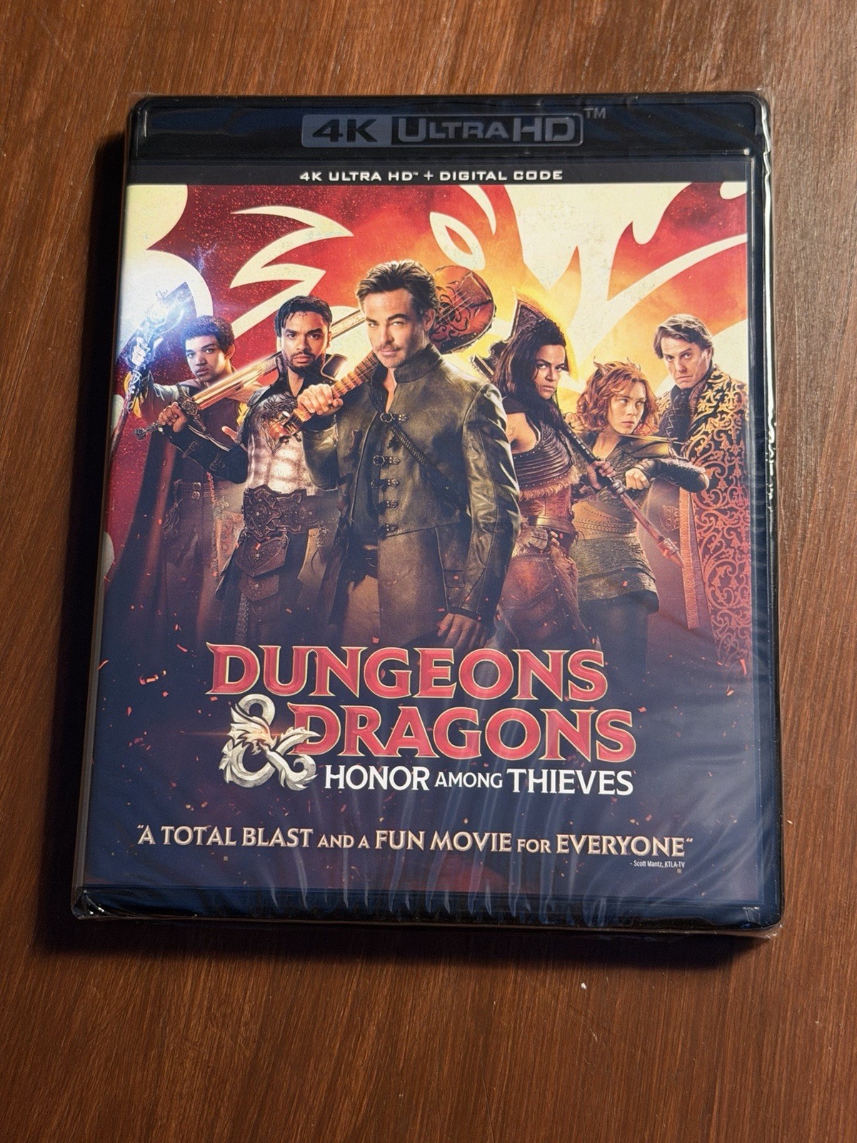 Dungeons & Dragons: Honor Among Thieves [New 4K UHD] w/Slipcover- Ships in Box!
