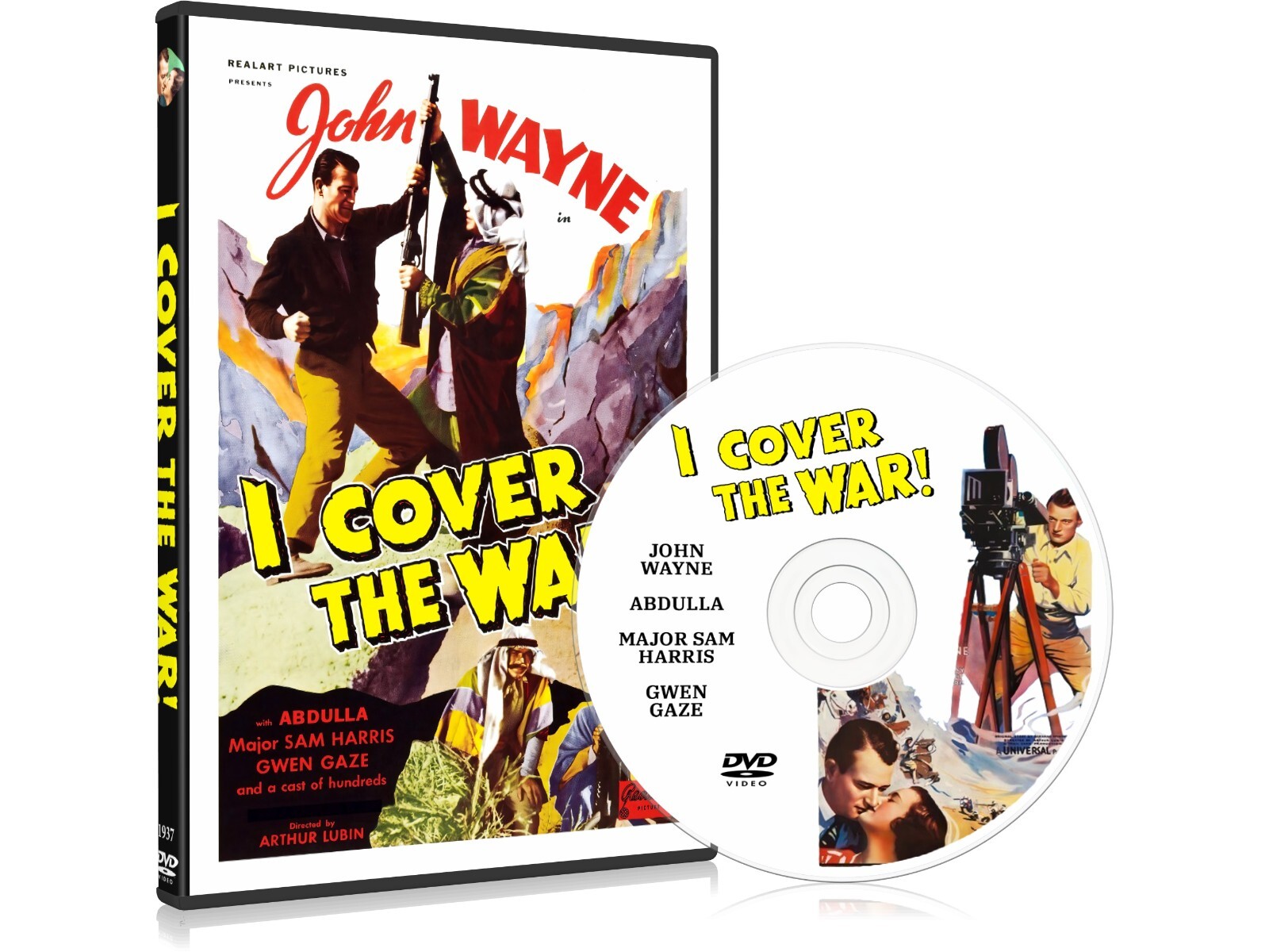 I Cover the War (1937) Action, Drama, Romance DVD