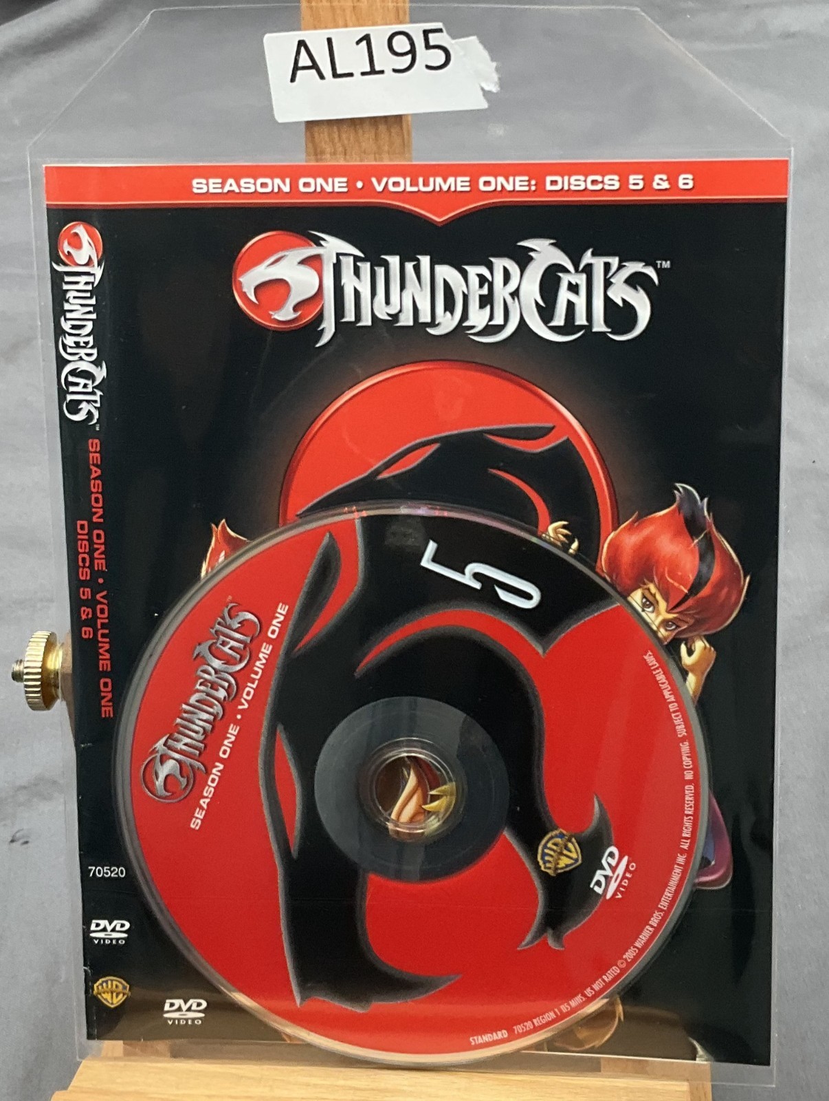 Thundercats Season One: Volume One – Discs 5 & 6 DVD No Case #AL195