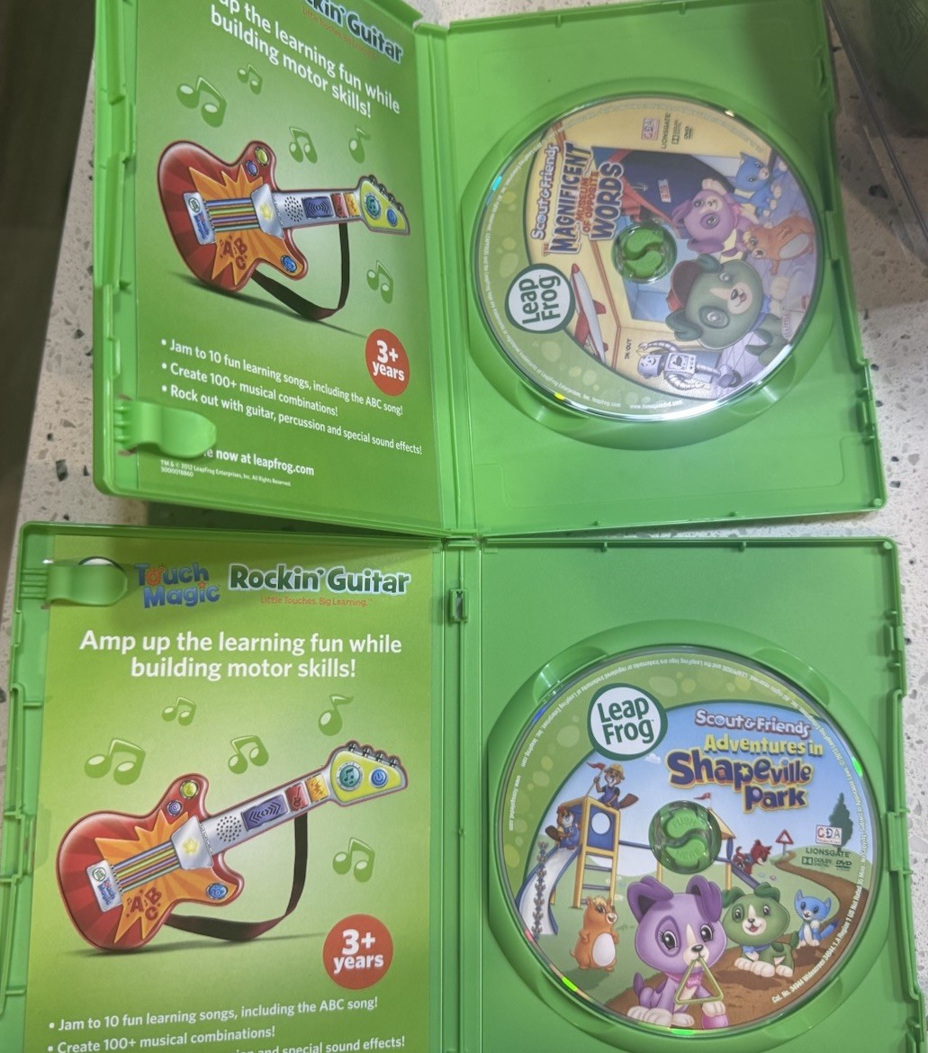 Leapfrog Learn With Leap 18 DVD Mega Pack (DVD, 2015) See DESC