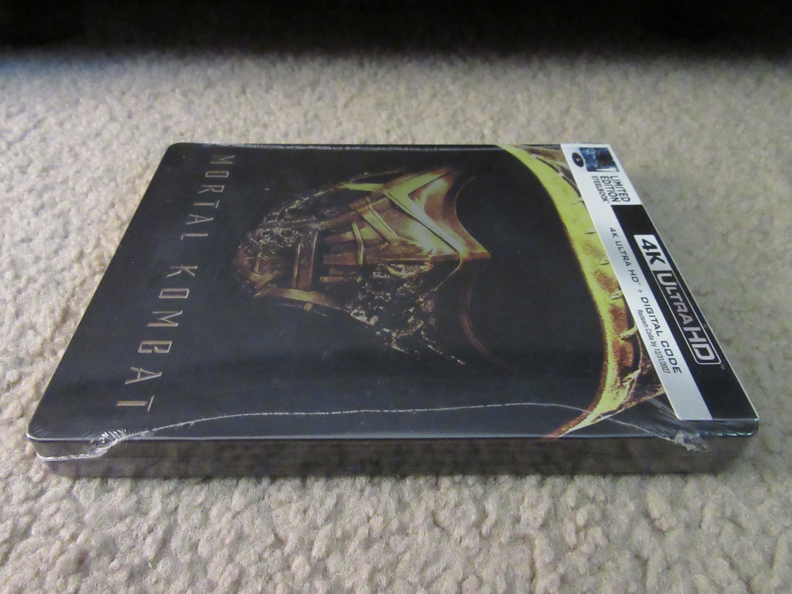 MORTAL KOMBAT [2021] [STEELBOOK] 4K ULTRA HD + DIGITAL [LIMITED EDITION] NEW