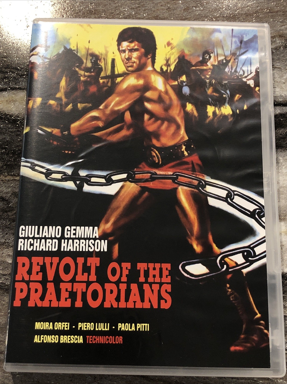 Revolt Of The Praetorians 1964 DVD 16×9 Richard Harrison Giuliano Gemma Like New