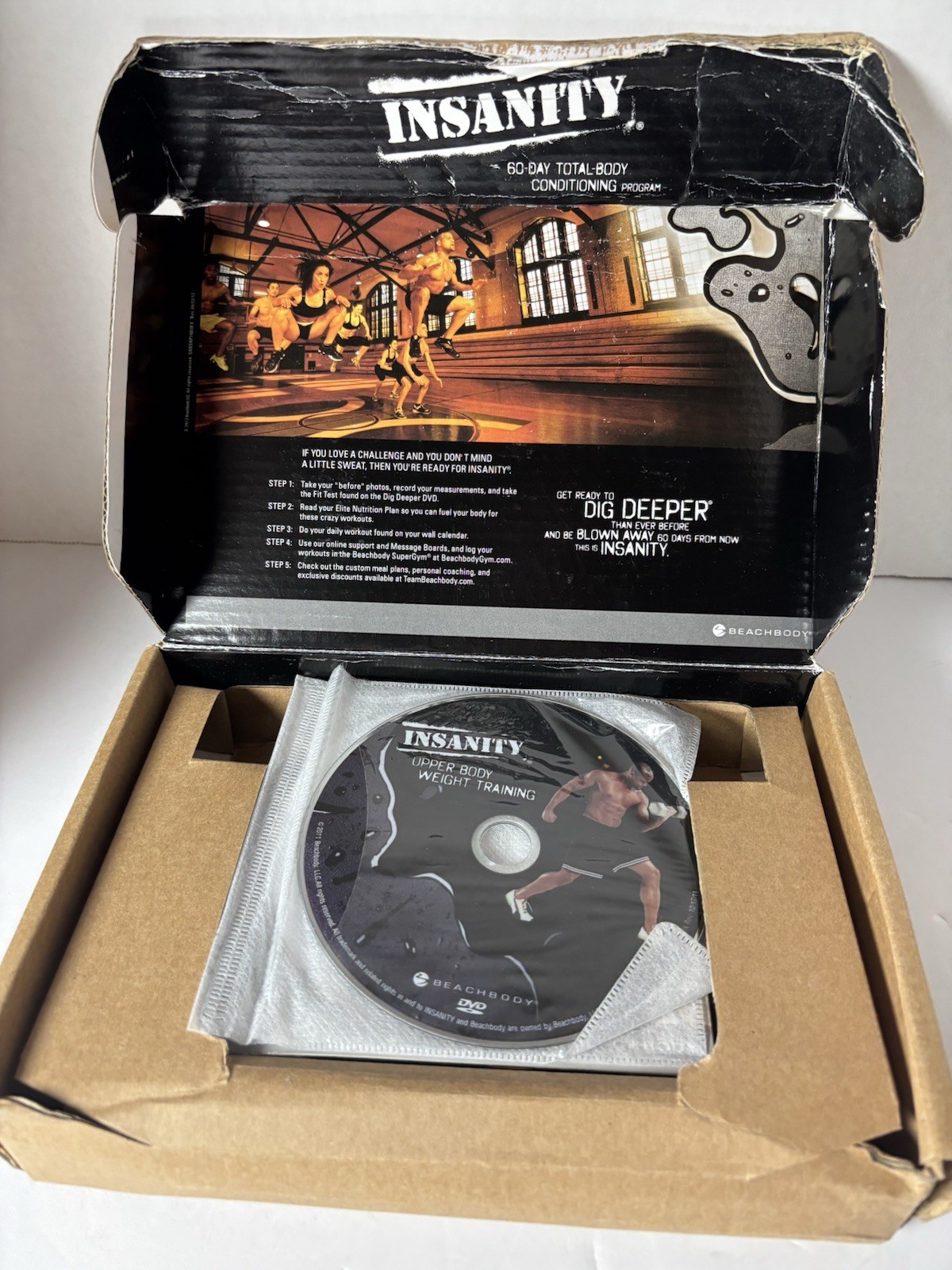Insanity: 60 Day Total Body Workout Program 10 Disc, DVD Set + 3 Bonus DVDs