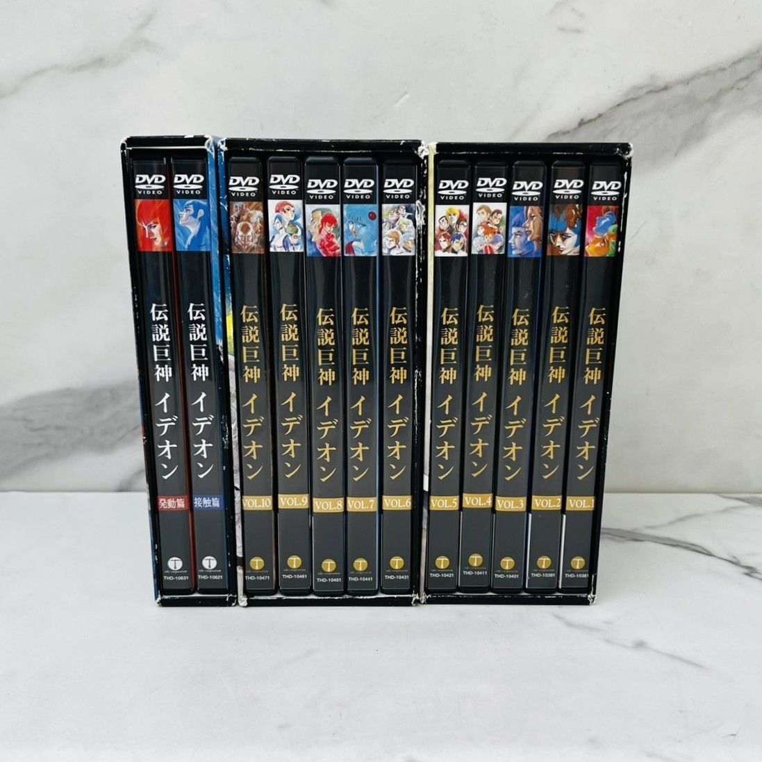 Space Runaway Ideon Anime DVD Box Set Complete Tested Japan