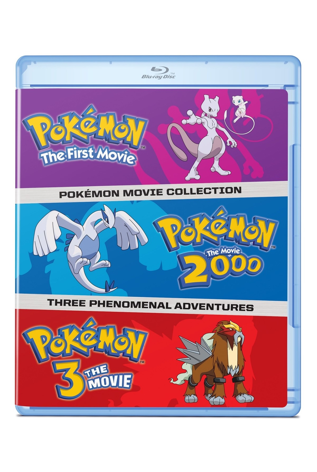 Pokémon – The First Movie / Pokemon – The Movie 2000 / Pokémon 3 Blu-ray Veron