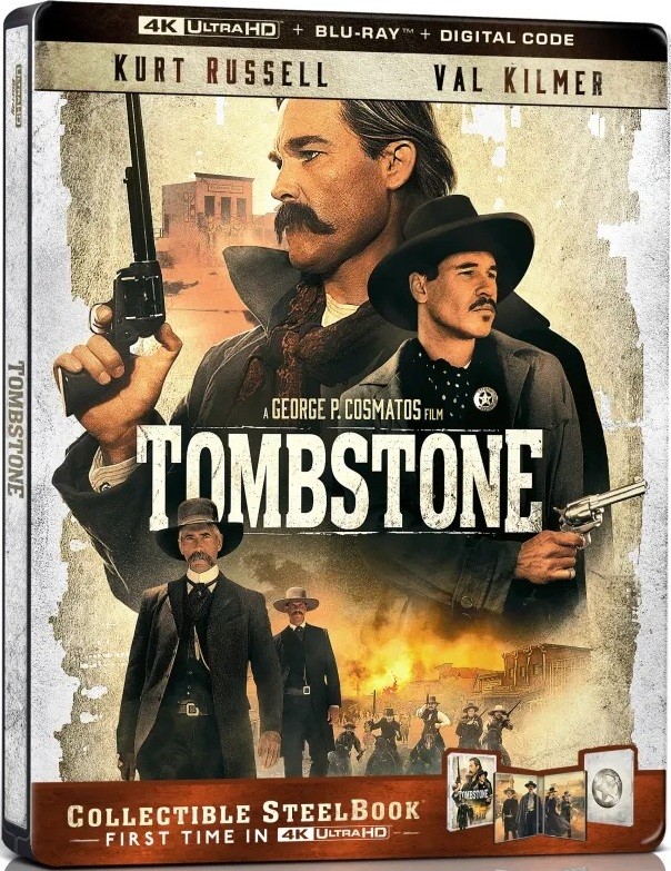 Steelbook Tombstone (4K UHD + Blu-ray + Digital)