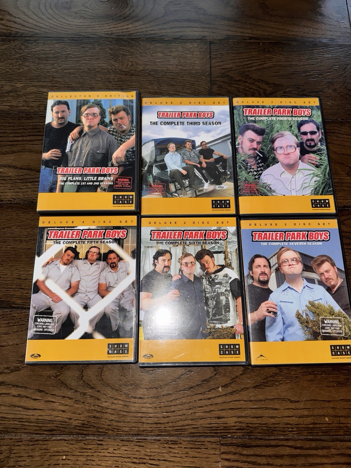 Trailer Park Boys Series DVD Collector’s Edition Lot w/Seasons 1-7 1,2,3,4,5,6,7