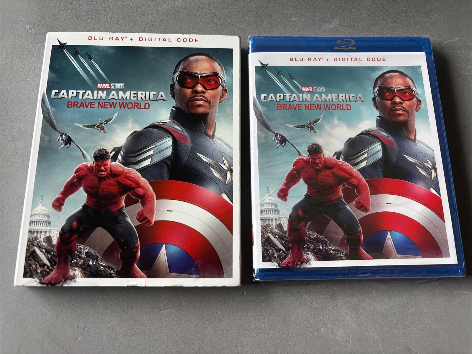 Marvel Captain America: Brave World Blu-ray With Slip Cover New