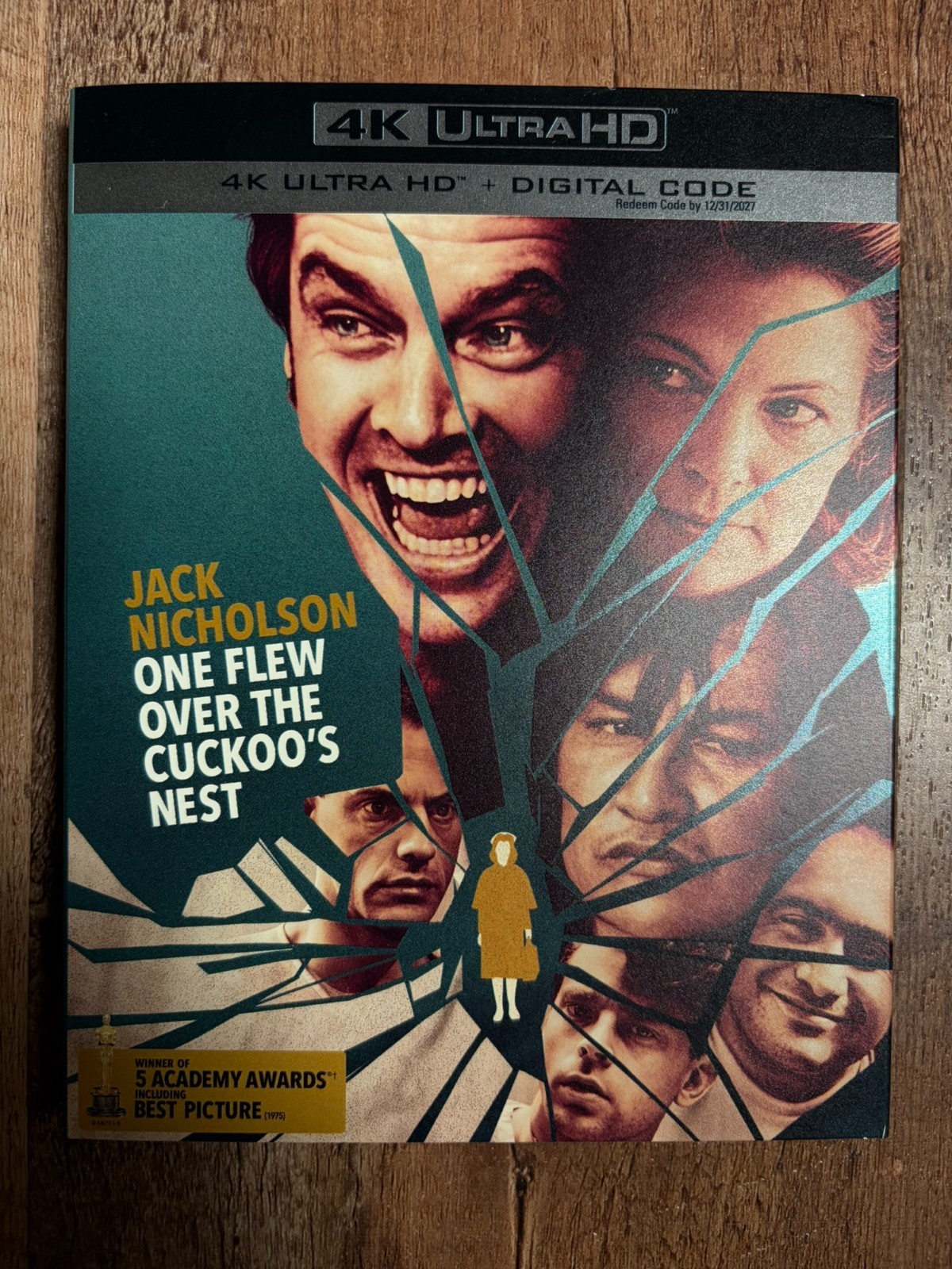 One Flew Over the Cuckoo’s Nest w. Slipcover (4K UHD + Digital, Region Free) NEW