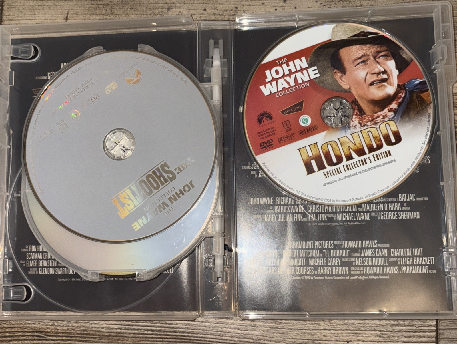 John Wayne Western Collection DVD Box Set 9 Films Movies