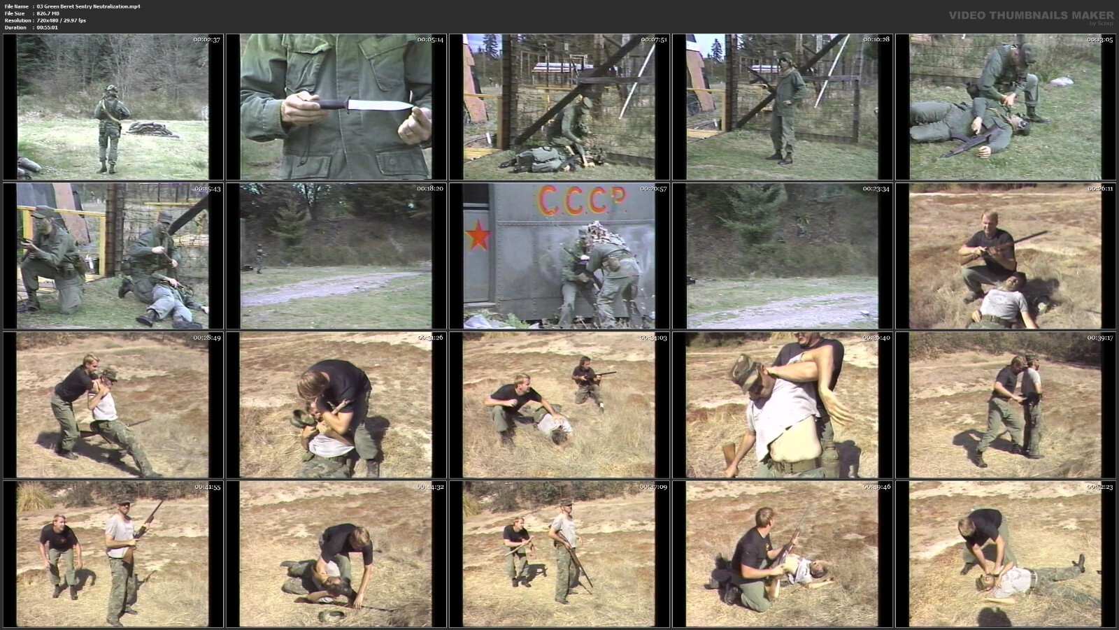 Special Forces Green Beret Combatives starring James Webb (5 DVD Set)