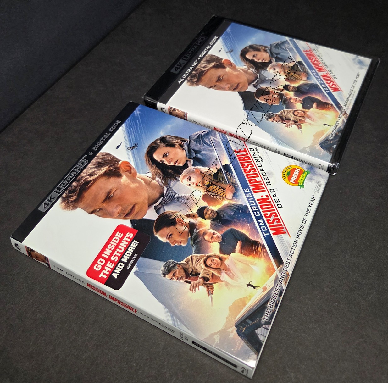 Mission Impossible- Dead Reckoning 4K UHD Blu-ray Slipcover NEW Ships in a Box