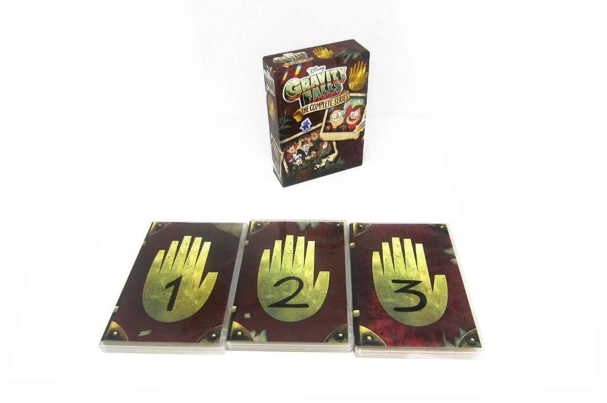 Gravity Falls: The Complete Series Seasons 1-3 DVD (7-Discs Set) New & Sealed