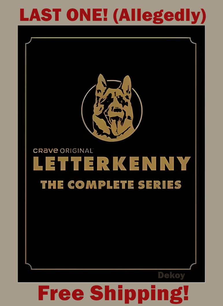 NEW Letterkenny Complete Seasons 1-12 [1 2 3 4 5 6 7 8 9 10 11 12 DVD] +7 Eps