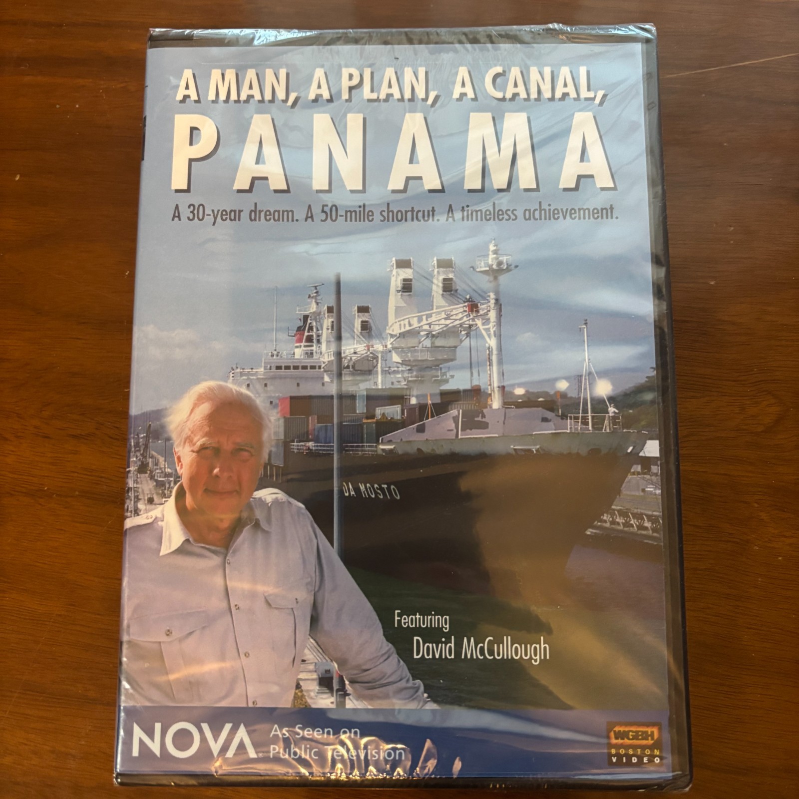 Panama – A Man, A Plan, A Canal DVD Nova David McCullough Sealed
