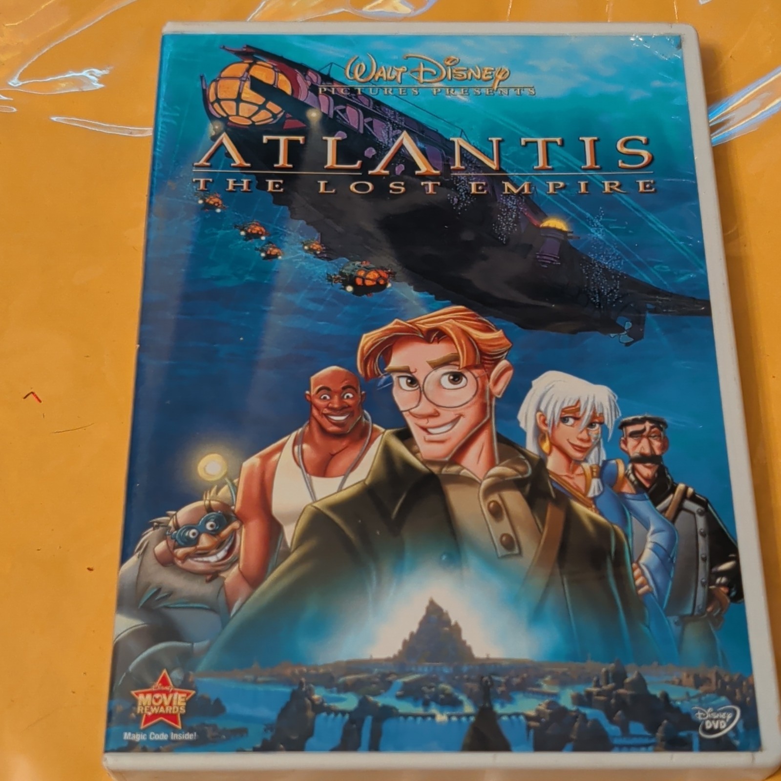Walt Disney Atlantis: The Lost Empire DVD 1-Disc Widescreen NTSC PG 95min