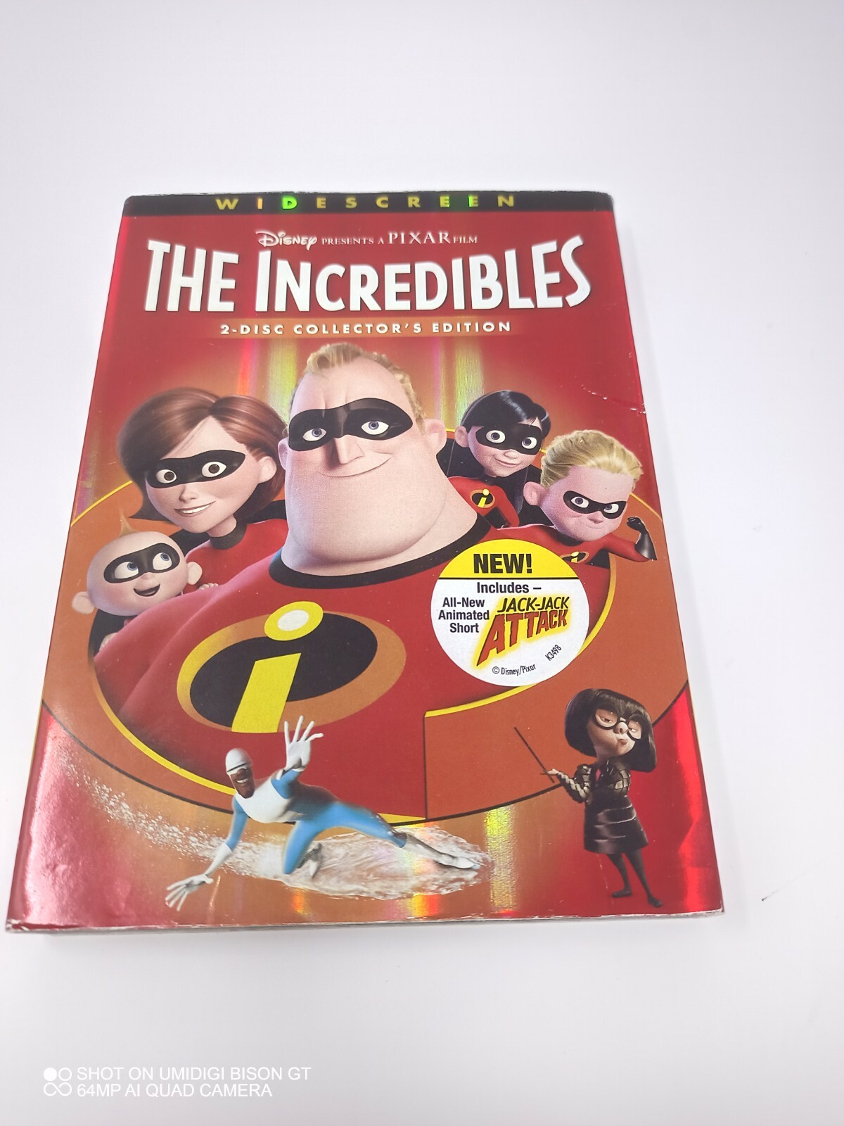 The Incredibles (DVD, 2004, Widescreen) Brad Bird, Holly Hunter, Animation