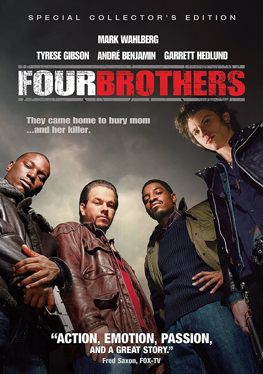Four Brothers w Mark Wahlberg (WS) (DVD)- You Can CHOOSE WITH OR WITHOUT A CASE