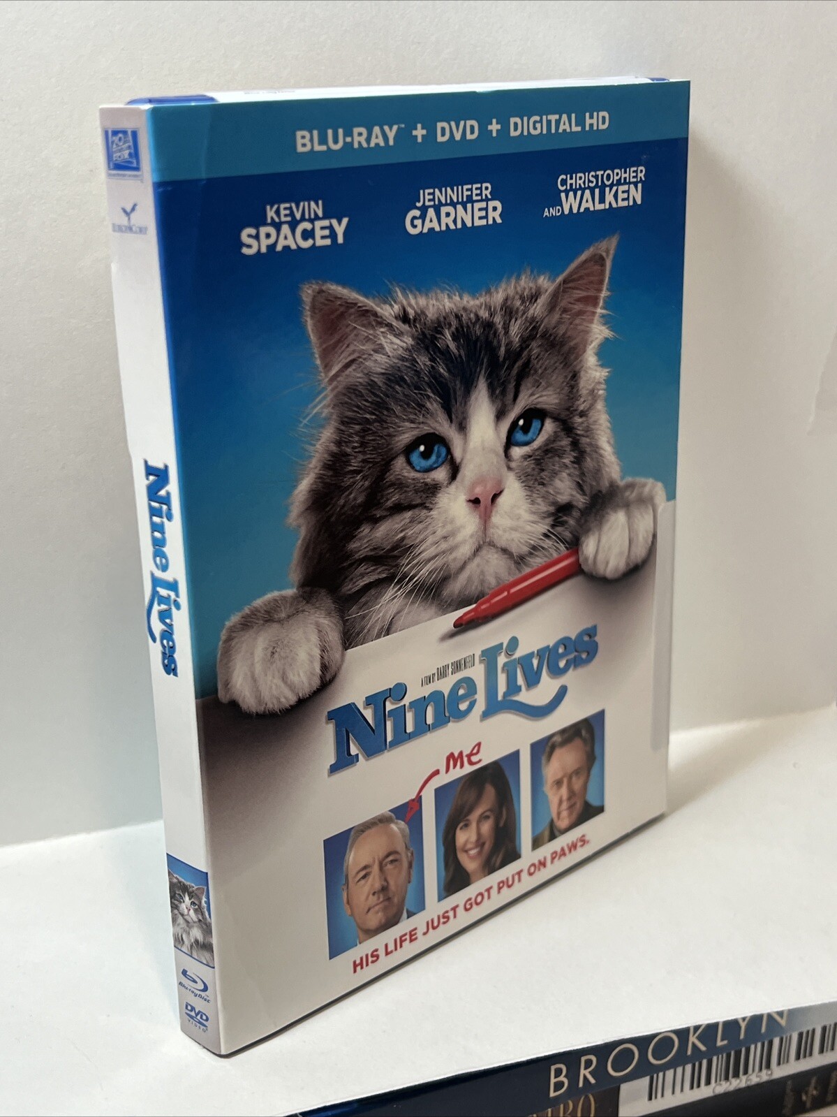 Nine Lives (Blu-ray/DVD Disc, 2016, 2-Disc Set) – Open Item