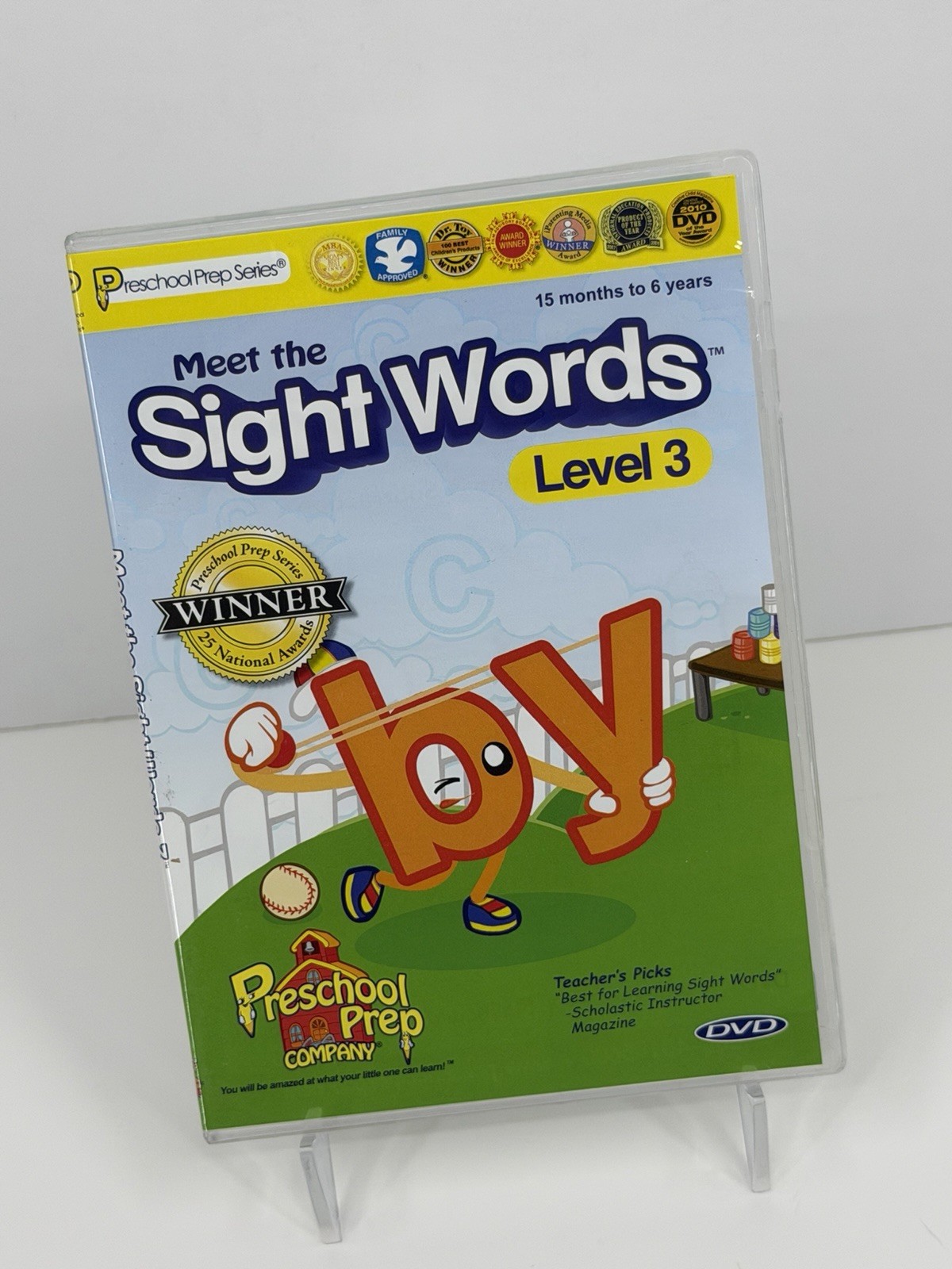 Preschool Prep Series Meet The Sight Words Level 3 (DVD, 2008)