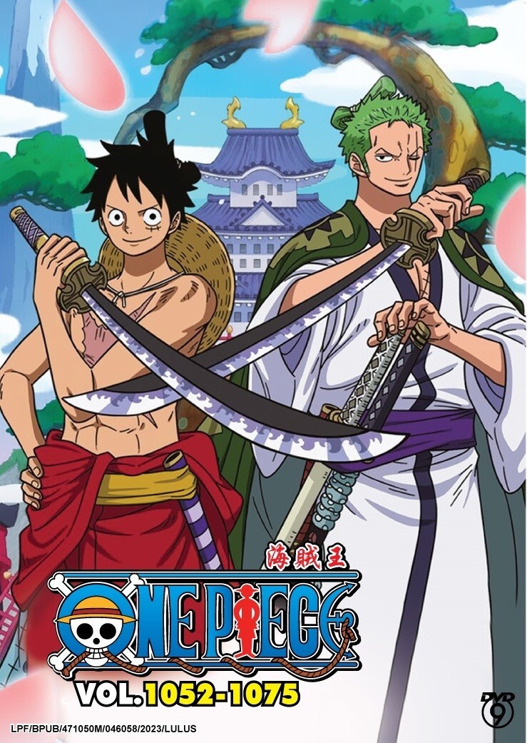 Anime DVD One Piece Box 35 TV Series Vol.1052-1075 English Dubbed