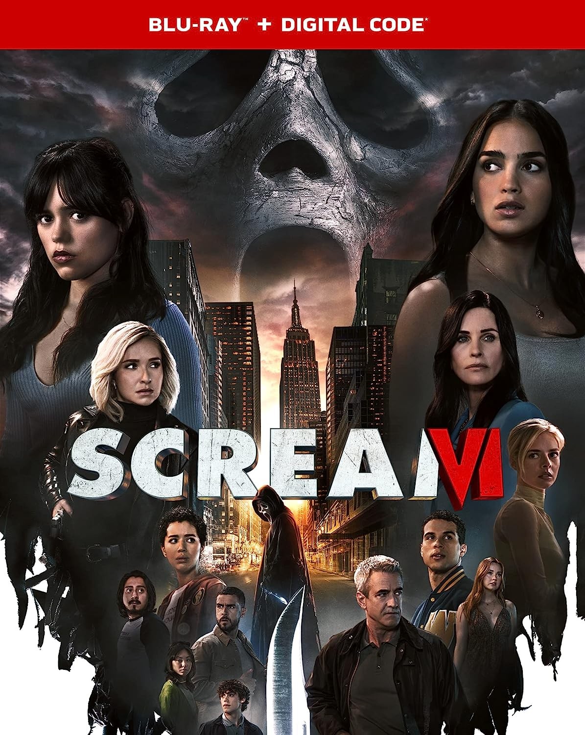 Scream 6 (Blu-ray) Melissa Barrera Jack Champion Henry Czerny