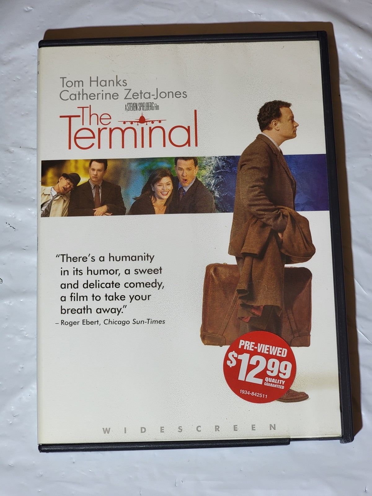 The Terminal DVD Widescreen Tom Hanks Catherine Zeta-Jones Steven Spielberg