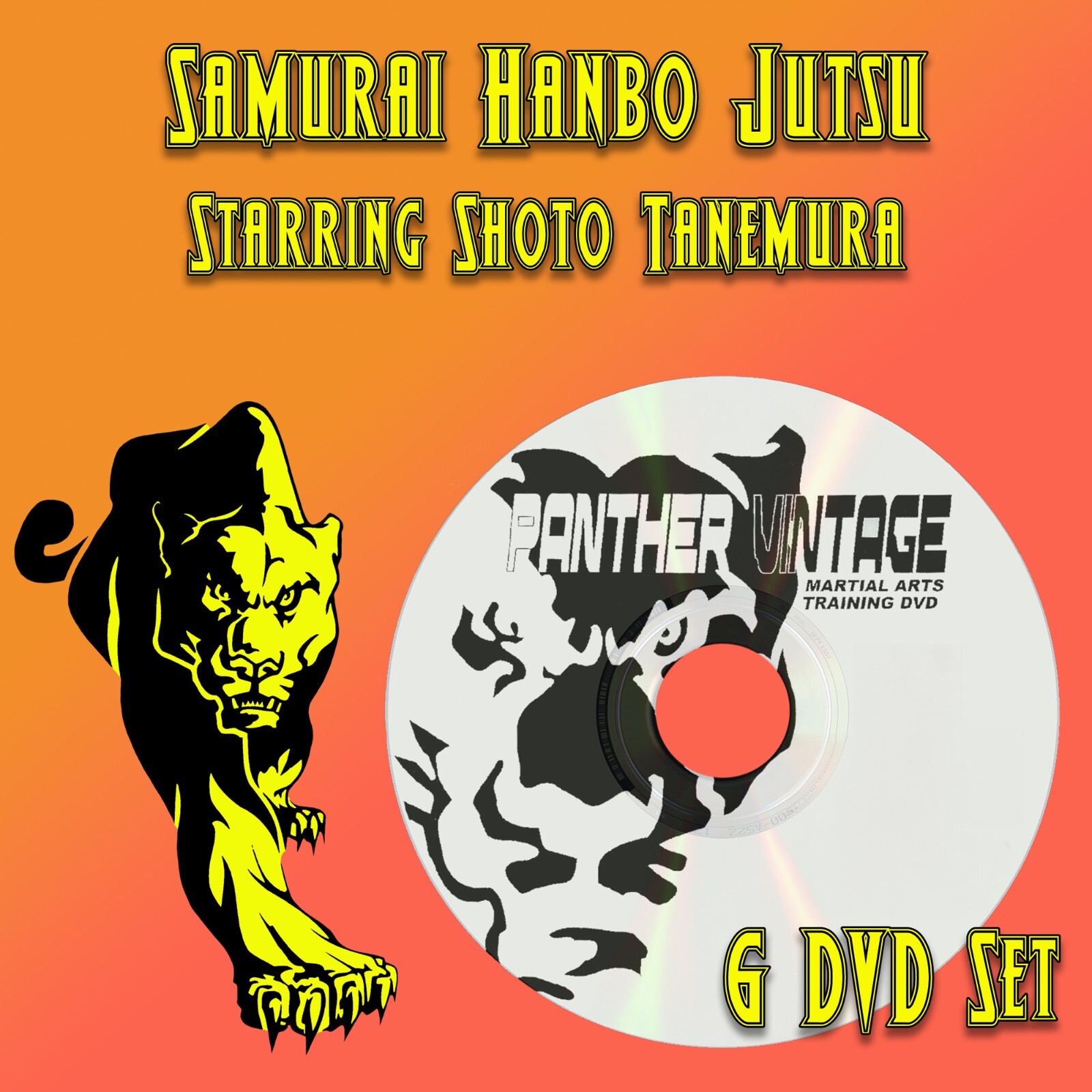 Samurai Hanbo Jutsu starring Shoto Tanemura (6 DVD Set)