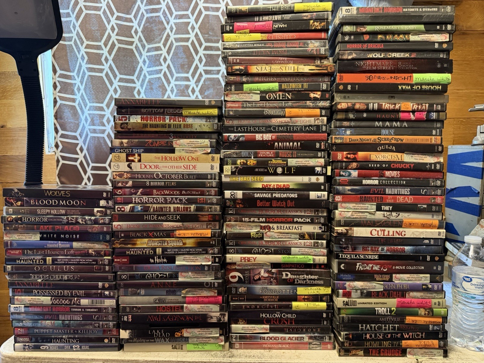 Lot of 133 Thriller Suspense Horror Terror Sci-fi Complete Sets Some Unopened