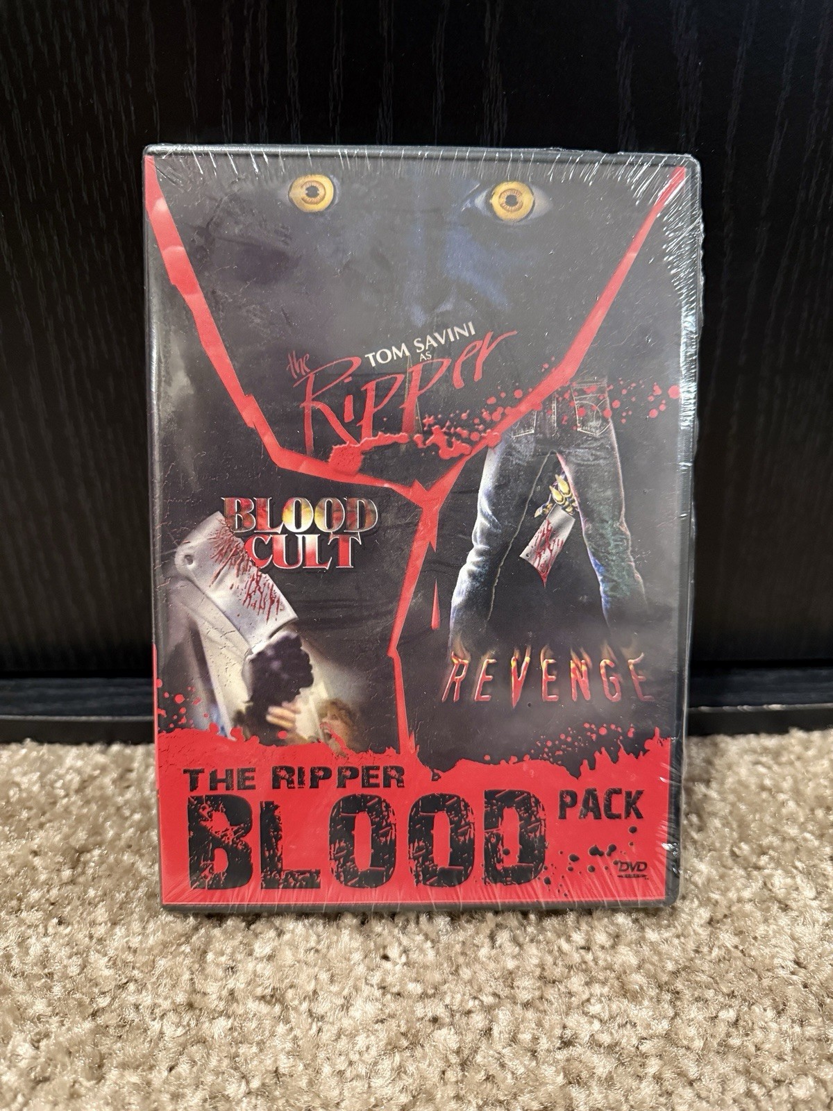 The Ripper Blood Pack [DVD] Rare & OOP! BRAND NEW! *See Description!*