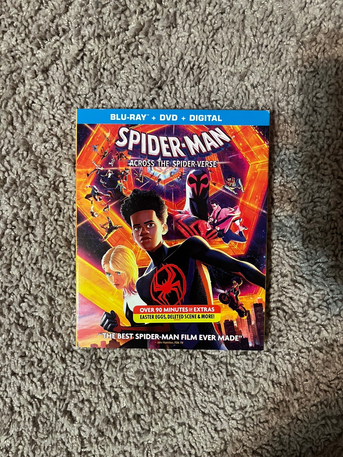 Spider-Man: Across the Spider-Verse (Blu-ray + DVD + Digital, 2023)