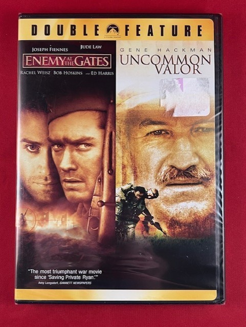Enemy At the Gates | Uncommon Valor (DVD Double Feature, 2007) – New/Sealed
