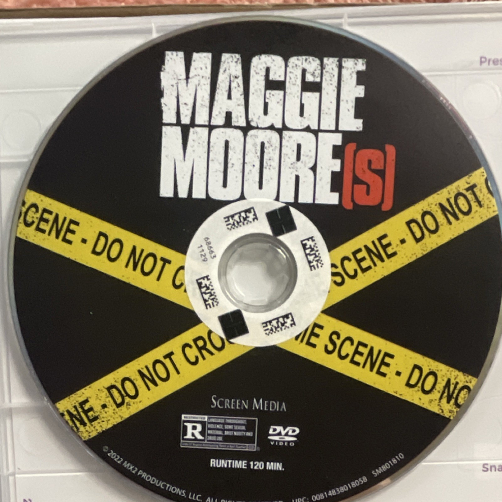 Screen Media Maggie Moore(s) DVD R Rated 2022 Movie 120 Min DVD Video