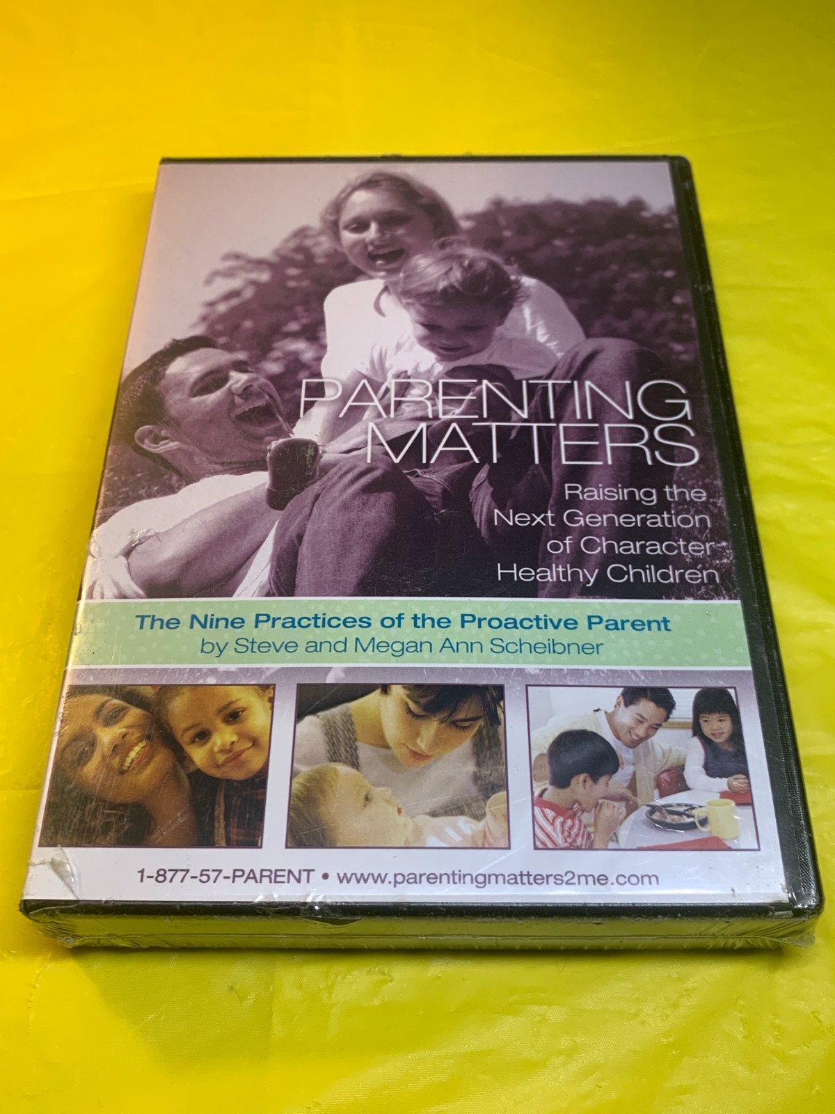 PARENTING MATTERS Steve Megan Ann Scheibner Christian Faith Family 4 DVD Set NEW