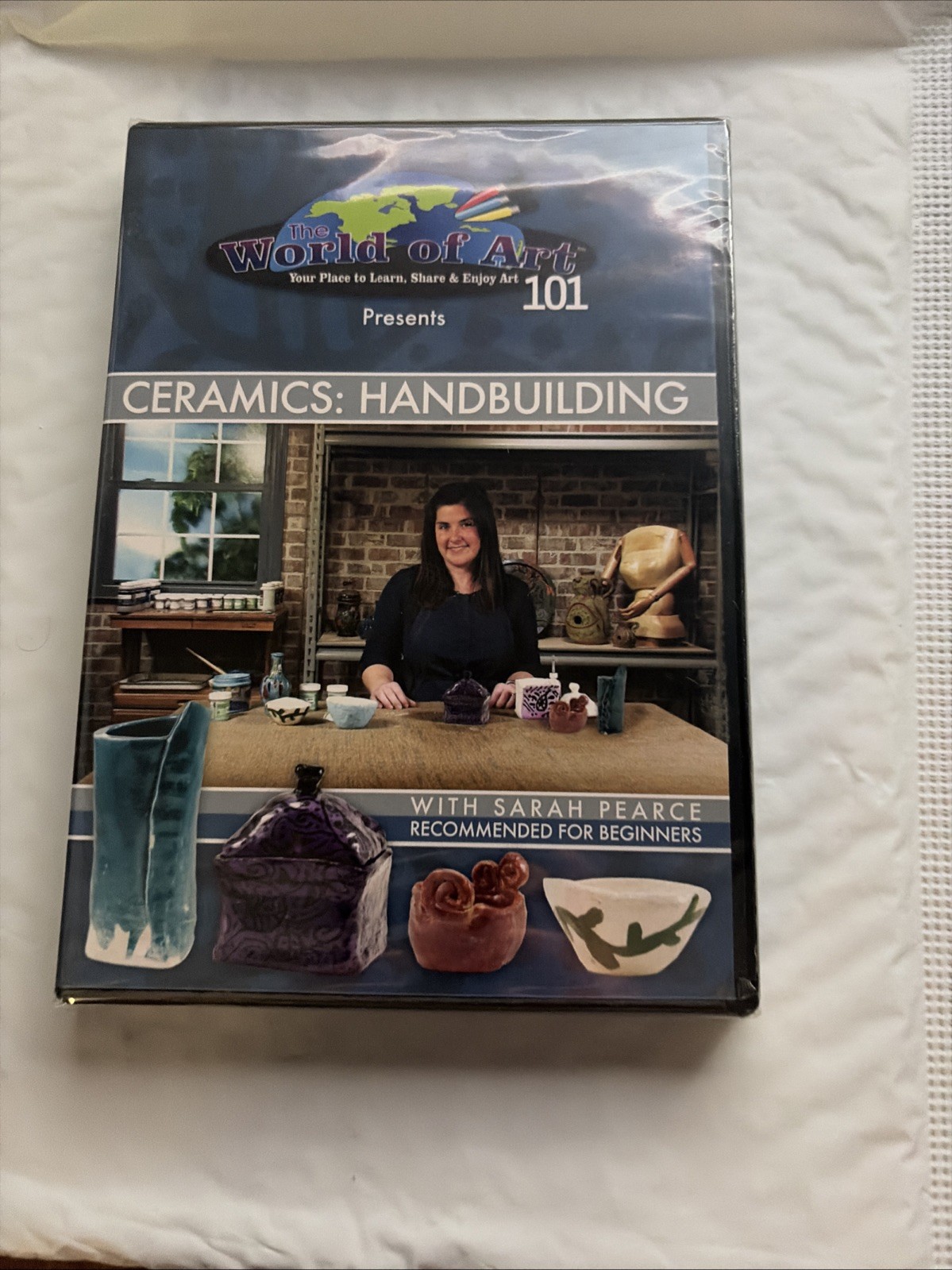 Ceramics: Handbuilding w/ Sarah Pearce DVD Instructional Pottery Clay NEW