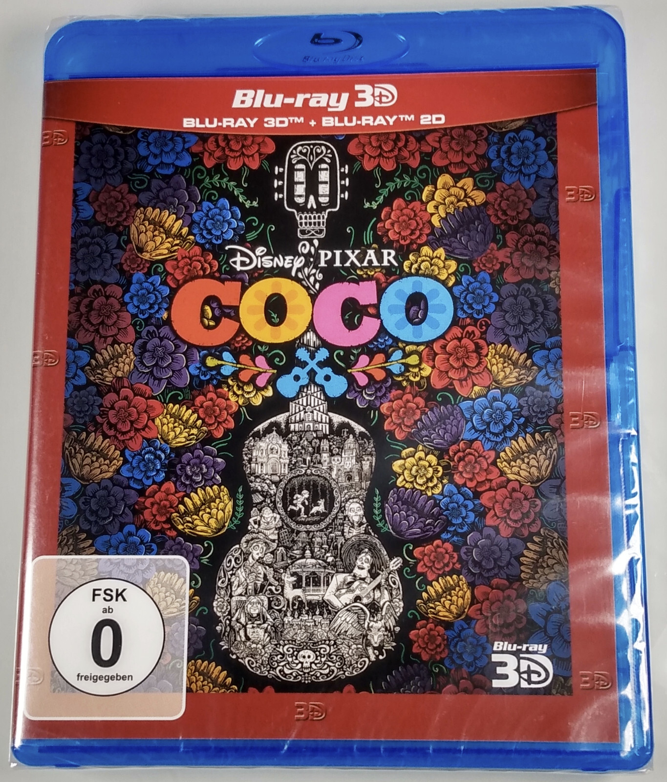Coco New 3D BLU-RAY Disney Pixar 2017 Film GERMAN PACKAGING plays in English