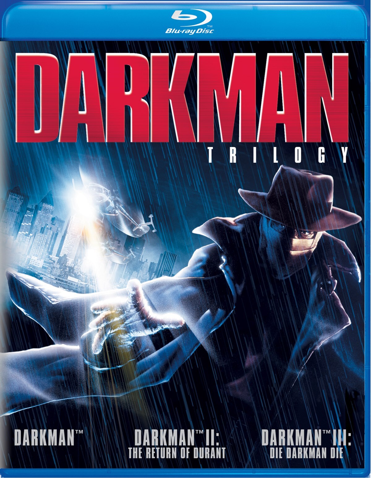 Darkman / Darkman 2 / Darkman 3 Blu-ray Jessie Lawrence Ferguson NEW