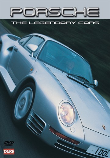 PORSCHE THE LEGENDARY CARS DVD. 356, 911, 907/908, 956. 115 MIN. DUKE DVD 3009NV