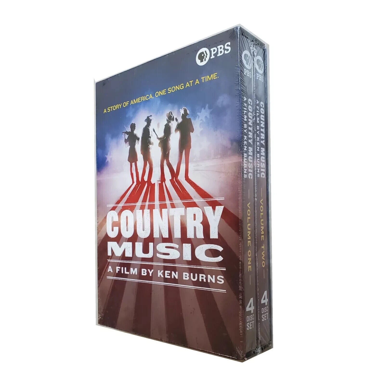 COUNTRY MUSIC A FILM BY KEN BURNS PBS STORY OF AMERICA DVD 8-DISC SET