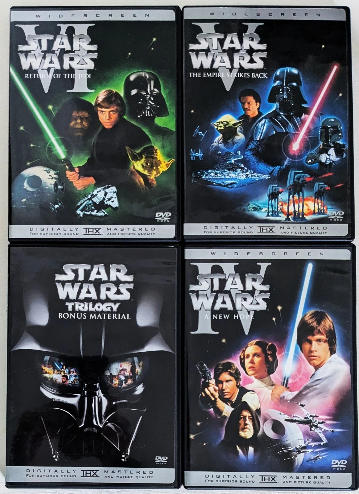 Star Wars Trilogy DVD Collection (1977-1983) George Lucas, Widescreen