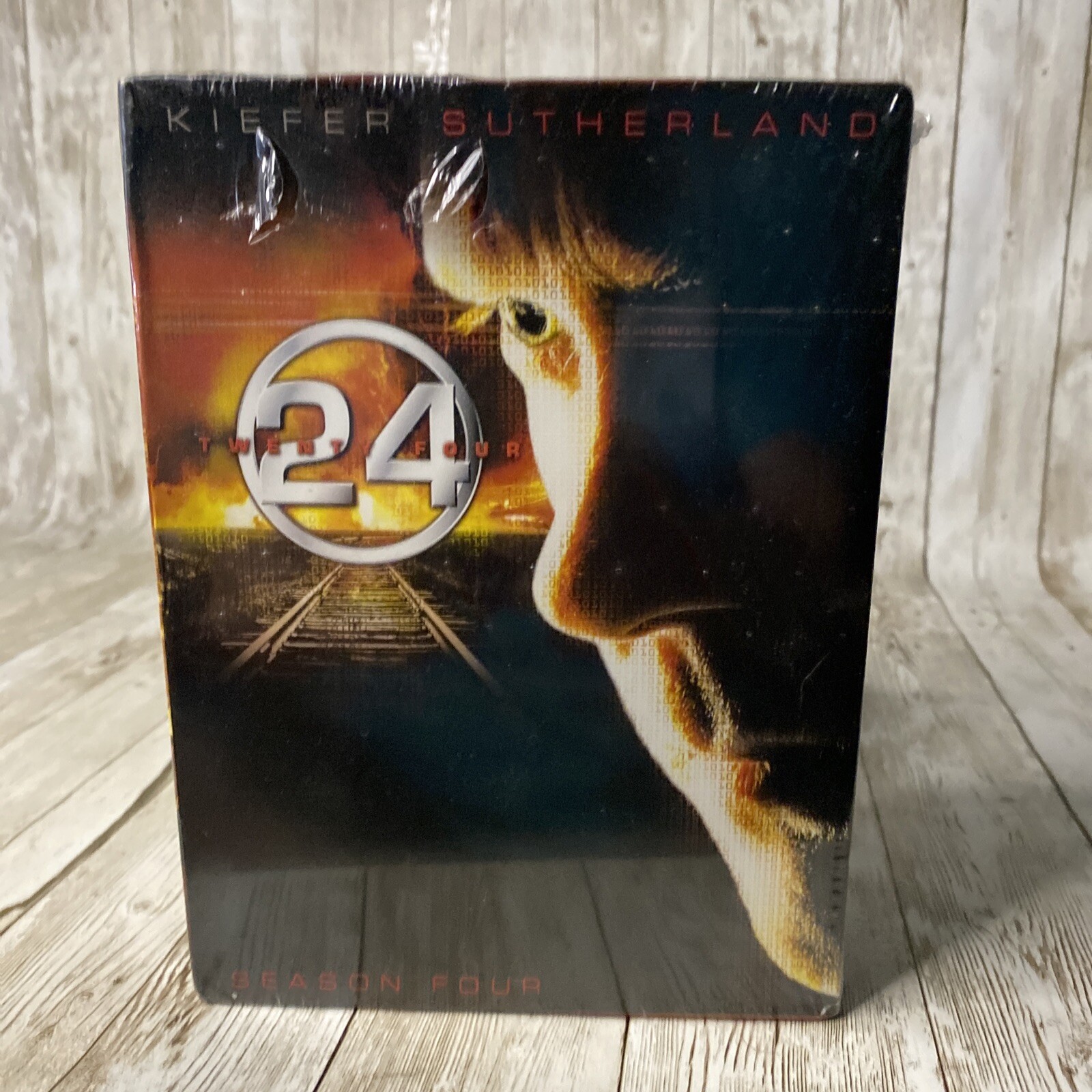 24 – Season 4 (DVD, 2009, 7-Disc Set Widescreen) New Factory Sealed