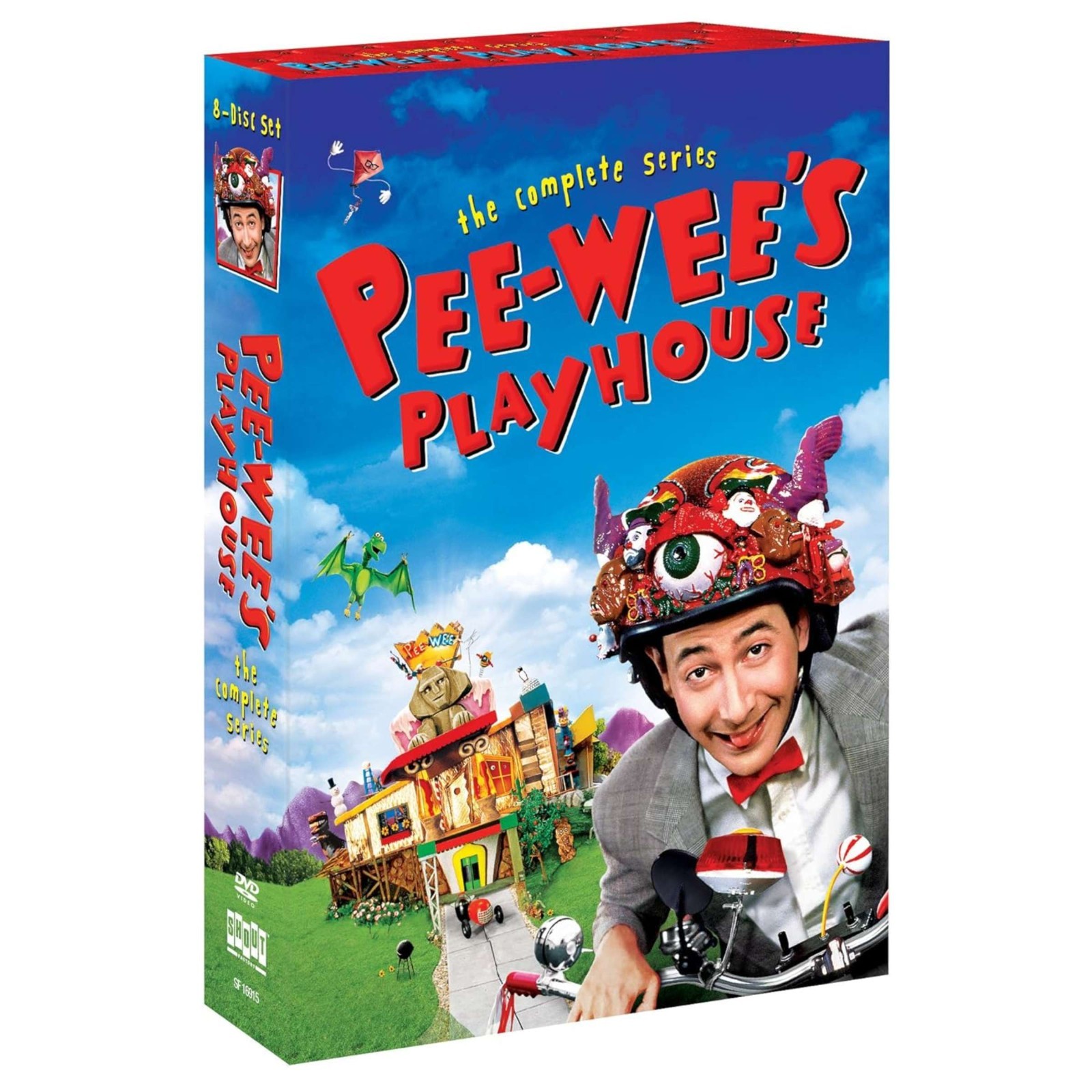 PEE-WEE’S PLAYHOUSE the Complete Series 1-5 Seasons 1 2 3 4 5 (DVD 11-Disc Set)